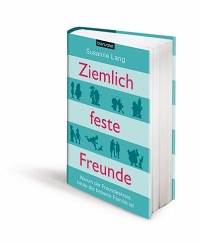 Das Buchcover zu "Ziemlich feste Freunde" trägt grafische Symbole